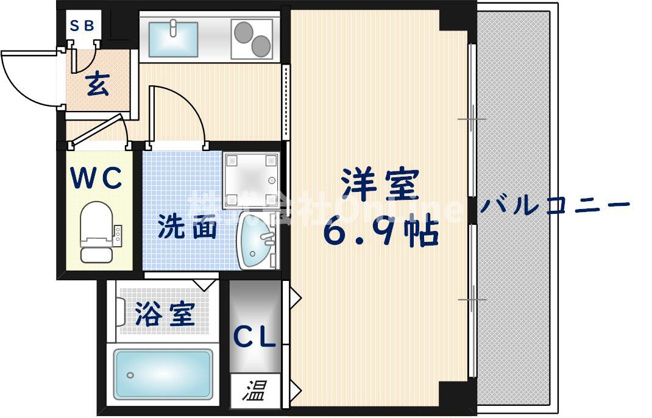 【間取り】 | プリエール高井田