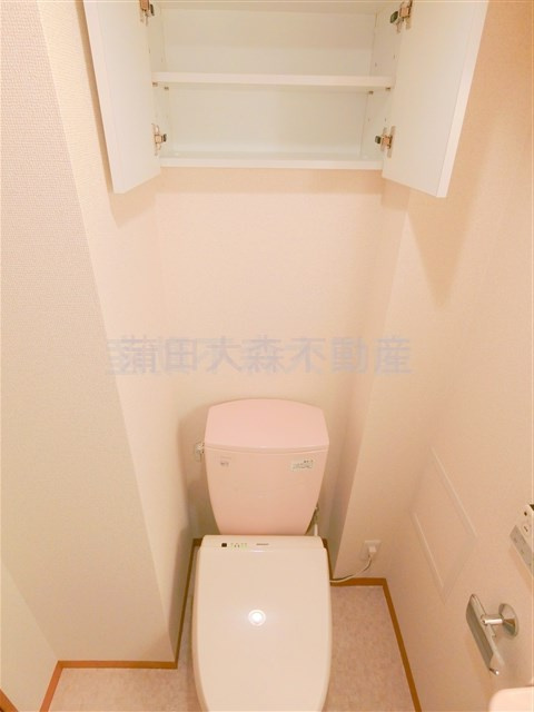 マーサ池上のトイレ|土戸棚月のトイレ