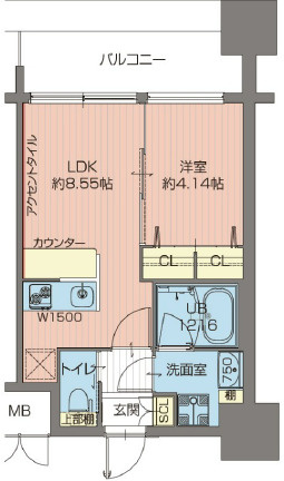 【間取り】 | プレジオ城北