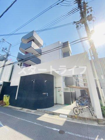 大阪市東淀川区淡路３丁目の賃貸マンションの外観