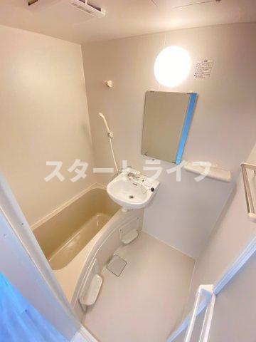 大阪市東淀川区淡路３丁目の賃貸マンションの浴室