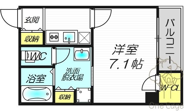 Core天満橋の間取り