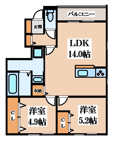 【間取り】 | アムールデコポン