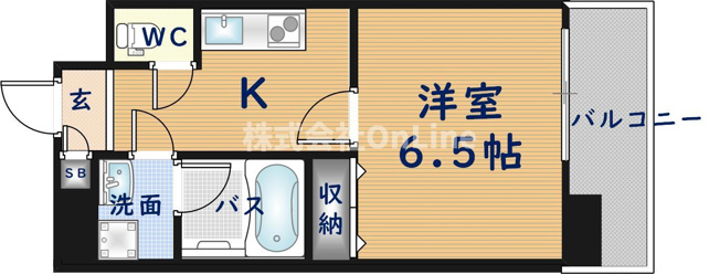 【間取り】 | グランシス高井田