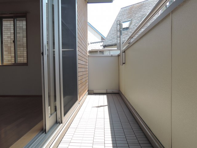 大塚町テラスのバルコニー