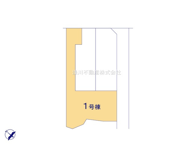 八王子市　兵衛　新築一戸建ての区画図|～全3棟の新しいコミュニティーが誕生～