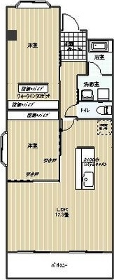 ベルハイツ司の間取り