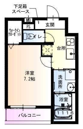 フジパレス長居西Ⅲ番館の間取り|フジパレス長居西Ⅲ番館　間取り
