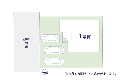 牛久市田宮町31期　新築戸建の区画図