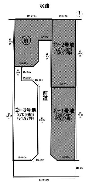 姫路市余部区上川原の売地