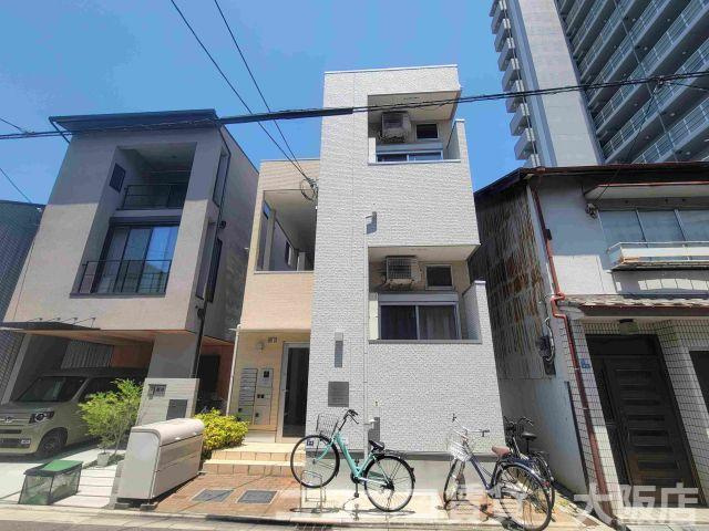 東大阪市足代北１丁目のアパートの外観