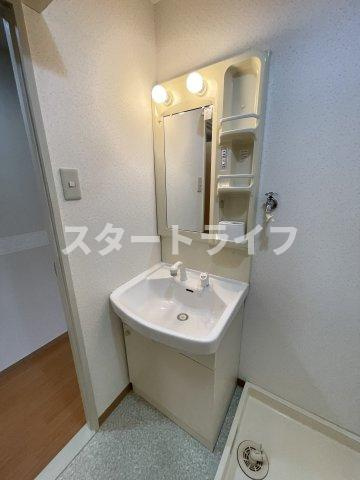 大阪市淀川区野中北２丁目の賃貸マンションの洗面所