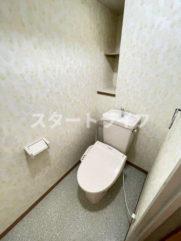大阪市淀川区野中北２丁目の賃貸マンションのトイレ