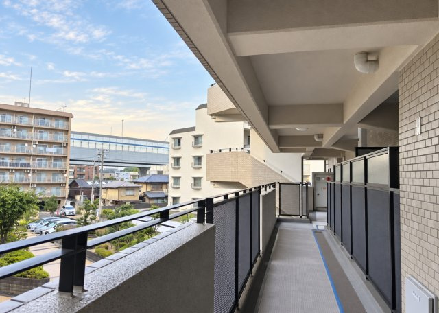 白鷹甲子園マンションのバルコニー
