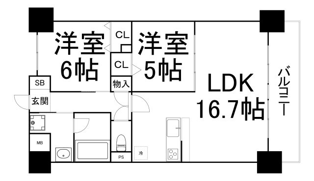 【間取り】 | ソル　グランデ