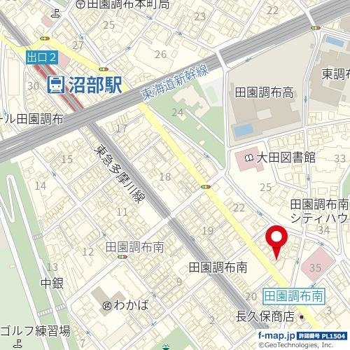 【地図】 | シュロス田園調布南