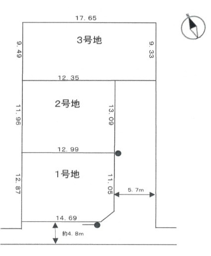 姫路市飾磨区高町２丁目の売地