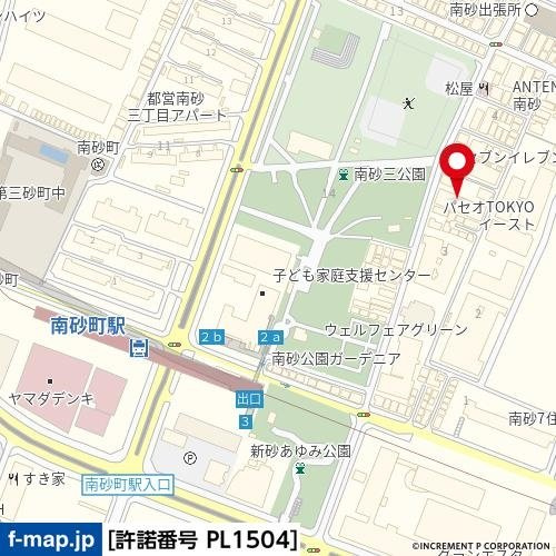 【地図】 | ハーモニーレジデンス東京南砂パークサイド