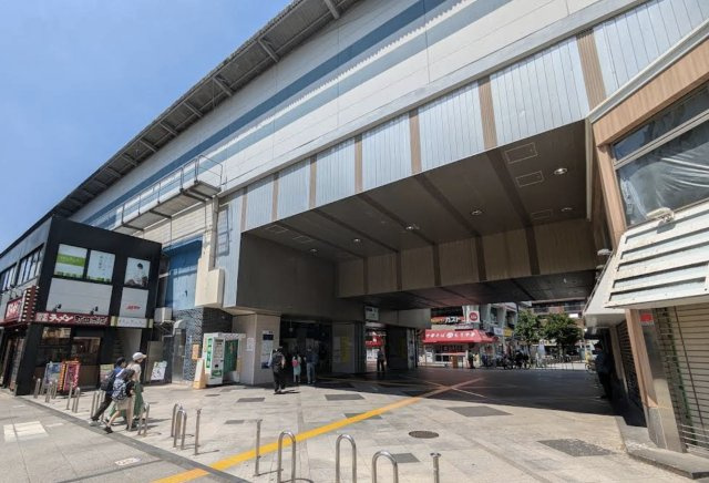 市川市行徳駅前１丁目の店舗事務所の周辺