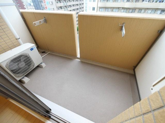 アーバンフラッツ新大阪Iのバルコニー