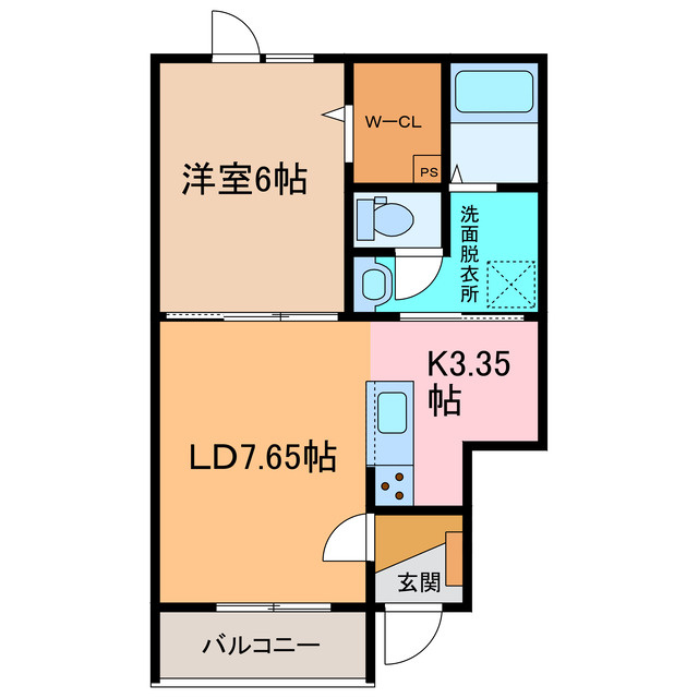 VERL・PARCの間取り
