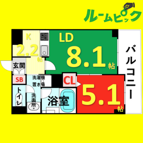 FS.幅下の間取り
