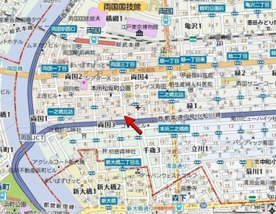 【地図】 | ドムス両国