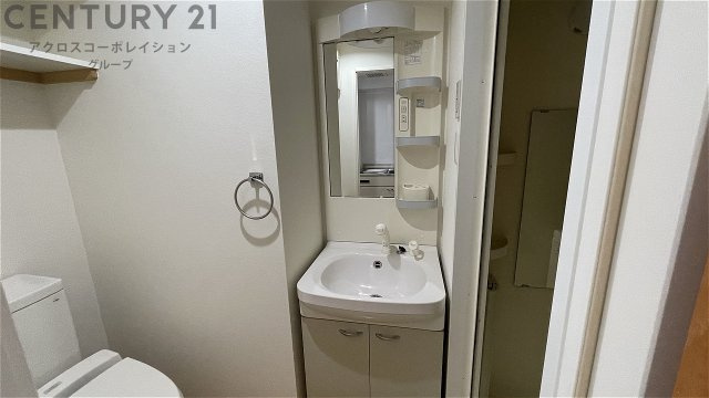 洗面化粧台付きです☆