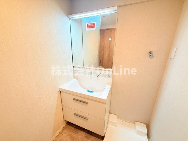 マンション津坂の独立洗面台