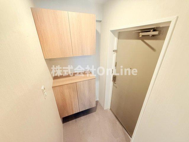 マンション津坂の玄関
