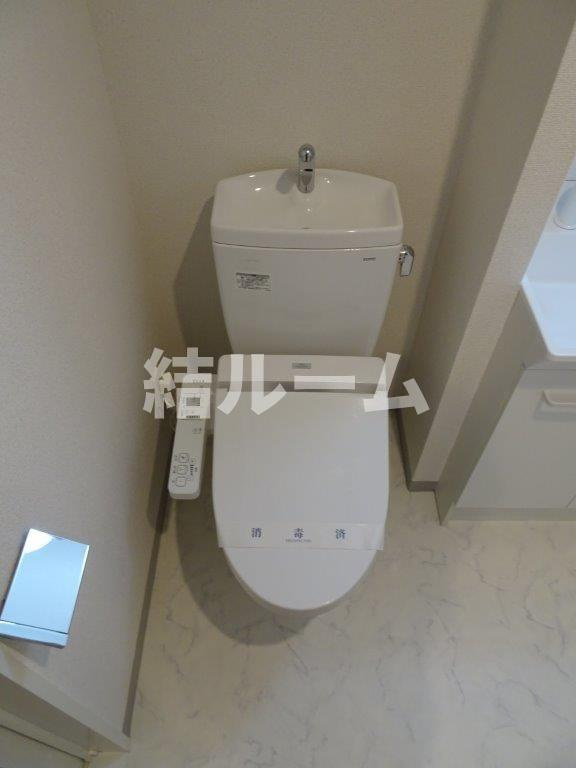 練馬区向山２丁目の賃貸マンションのトイレ