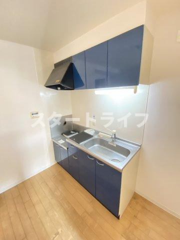 大阪市東淀川区下新庄５丁目の賃貸マンションのキッチン