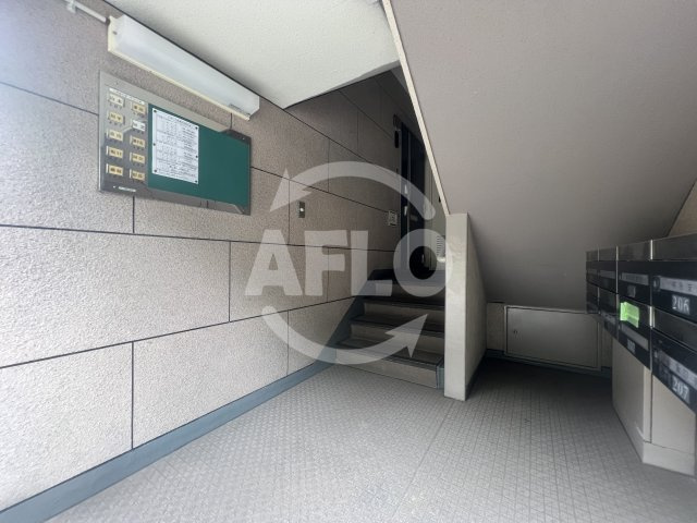 千島第二コーポ６号棟　小林小学校のロビー|千島第二コーポ６号棟　ロビー