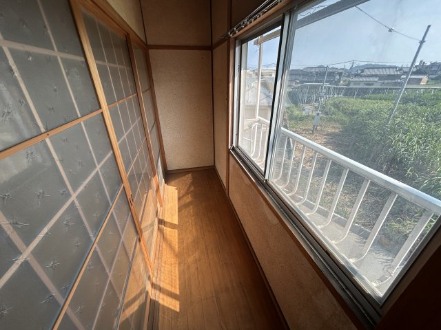 花田町小川　中古一戸建てのバルコニー