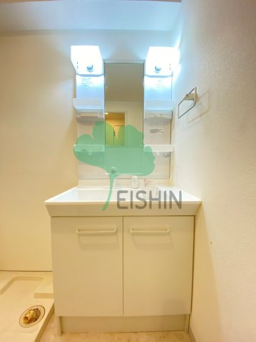 モダンパラッツォ天神北2の洗面所|シンプルで使いやすい洗面台です！