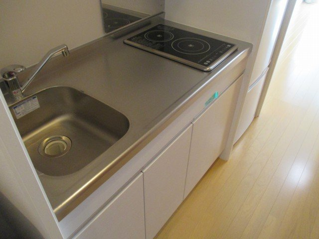 レオパレストレのキッチン|１階のみ仕様違います。