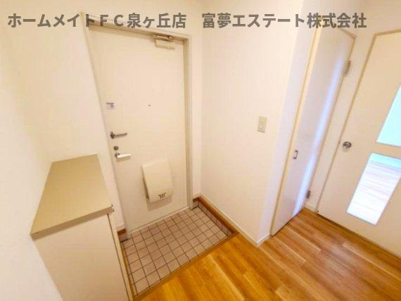 サンベルテ福田の玄関
