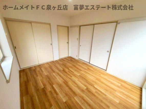 サンベルテ福田の洋室|リビングと洋室の戸を閉めたとき
