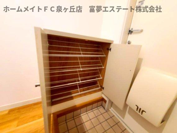 サンベルテ福田の玄関