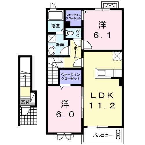 ルミエールの間取り