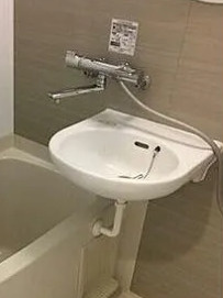 練馬区北町１丁目の賃貸マンションの洗面所