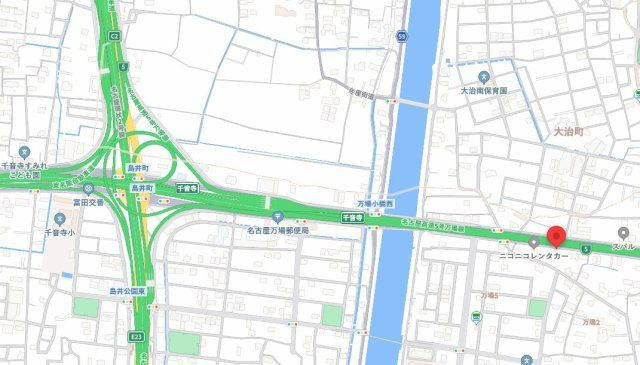 矢木楽器店万場ビルの地図