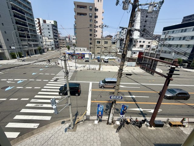 大阪市浪速区塩草３丁目の店舗事務所の展望
