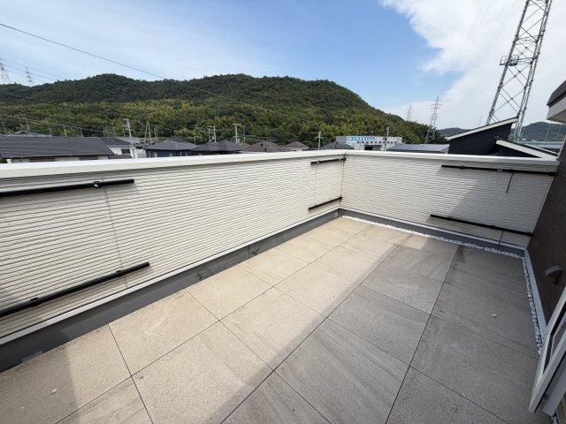 姫路市奥山の中古一戸建のバルコニー