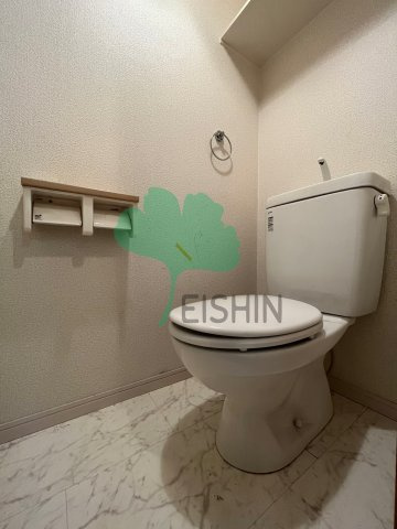 ジェンティーレ天神2のトイレ|清潔感のあるトイレです。