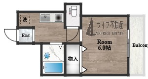 メゾンドソレイユの間取り