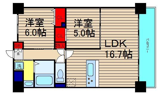 ソルグランデの間取り