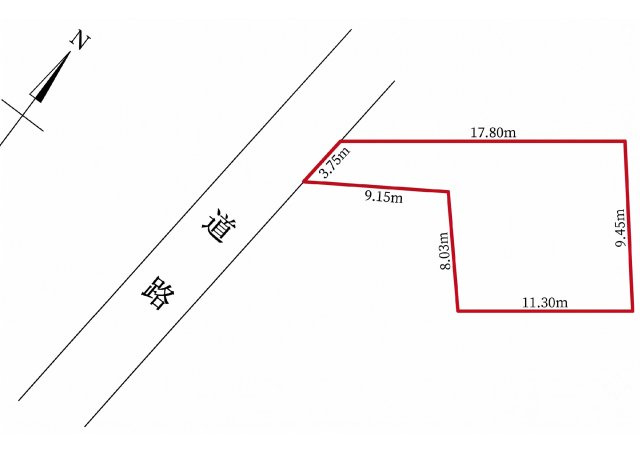 飾磨区今在家　売土地