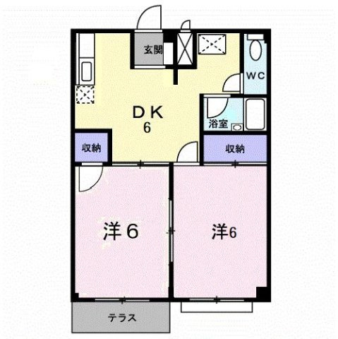 パルテノンの間取り
