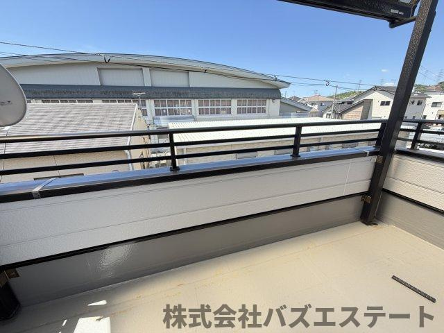 東山　中古一戸建てのバルコニー